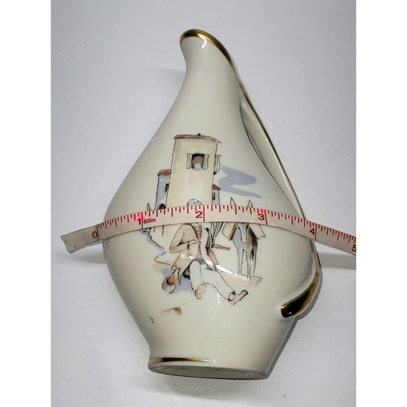 Vintage 1950's Alka Kunst Bavaria Germany, Rialto Bella Italia style vase 877 - Picture 9 of 9